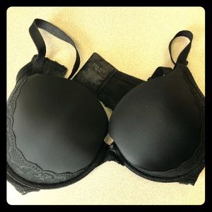 Black lace Torrid Push up Plunge Bra, 42DD